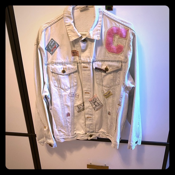 Vintage 80s Vertigo Paris Patch Jean “C” Jacket - Picture 3 of 16